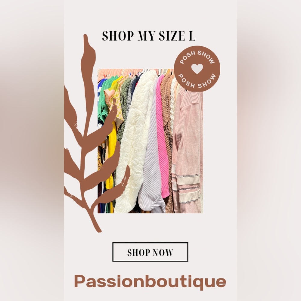 Join us Daily on Posh Show like this listing for notifications